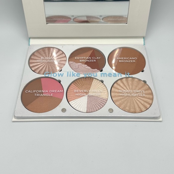OFRA Highlighting & Bronzing Palette On The Glow NWT Vegan Cruelty Free - Picture 5 of 7